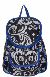 Small Quilted Backpack-DMSK286/PUR